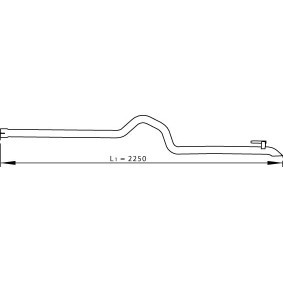 Compre Tubo de escape da DINEX 74611 a um preço baixo por 120,68 €