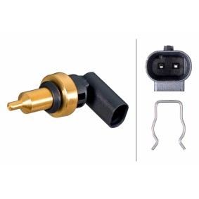 Achetez des Sonde de température, liquide de refroidissement HELLA 6PT 358 385-571 à prix pour 12,12 €