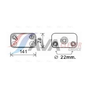 Compre Evaporador de aire acondicionado de AVA COOLING SYSTEMS online para A2 (8Z0) a precios moderados