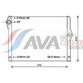 Comprar Radiador, refrigeración del motor de AVA COOLING SYSTEMS BW2105 a bajo precio de 136,31 €