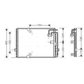 Acquista Radiatore aria condizionata da AVA COOLING SYSTEMS online per 8 (E31) a prezzi moderati