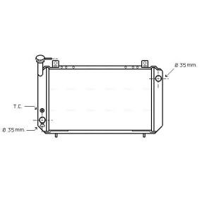 Comprar Radiador, refrigeración del motor de AVA COOLING SYSTEMS DN2048 a bajo precio de 302,07 €