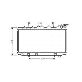 Comprar Radiador, refrigeración del motor de AVA COOLING SYSTEMS DN2135 a bajo precio de 204,21 €