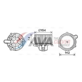 Comprar Radiador, refrigeración del motor de AVA COOLING SYSTEMS DN2218 a bajo precio de 94,83 €