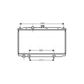 Comprar Radiador, refrigeración del motor de AVA COOLING SYSTEMS DN2221 a bajo precio de 133,86 €