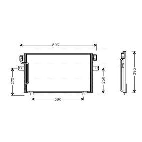 Compre Condensador de aire acondicionado de AVA COOLING SYSTEMS online para MAXIMA Station Wagon a precios moderados