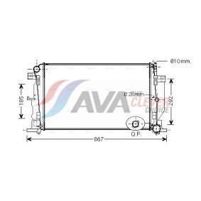 Compre Condensador de aire acondicionado de AVA COOLING SYSTEMS online para Fiesta Mk3 Courier (F3L, F5L) a precios moderados
