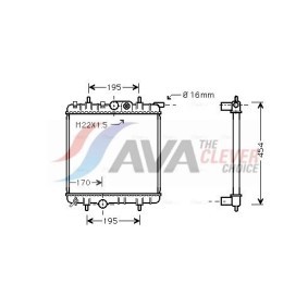 Achetez des Radiateur de chez AVA COOLING SYSTEMS en ligne pour PRELUDE II (AB) à prix modérés