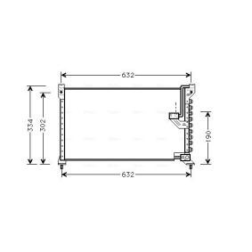 Compre Condensador de ar condicionado de AVA COOLING SYSTEMS online para ACCORD IV (CB) a preços moderados