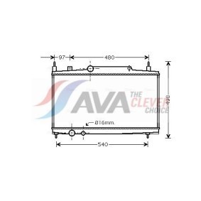 Compre Condensador de ar condicionado de AVA COOLING SYSTEMS online para INTEGRA (DA) a preços moderados