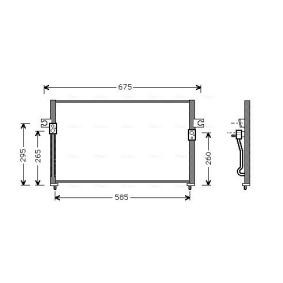 Compre Condensador de ar condicionado de AVA COOLING SYSTEMS online para H-1 Camião de plataforma/chassis a preços moderados