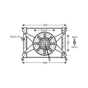 Comprar Radiador, refrigeración del motor de AVA COOLING SYSTEMS LR2003 a bajo precio de 346,07 €