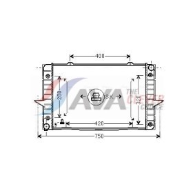 Ladeluftkühler MS4297 von AVA COOLING SYSTEMS günstig für 104,40 € online kaufen