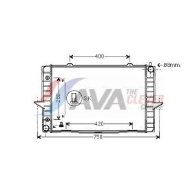 Ladeluftkühler MS4354 von AVA COOLING SYSTEMS günstig für 179,24 € online kaufen