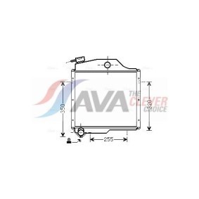 Wärmetauscher, Innenraumheizung MS6186 von AVA COOLING SYSTEMS günstig für 97,73 € online kaufen