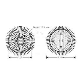 Kupplung, Kühlerlüfter MSC422 von AVA COOLING SYSTEMS günstig für 136,28 € online kaufen