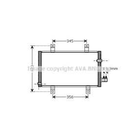 Compre Condensador, ar condicionado da AVA COOLING SYSTEMS MZ5209 a um preço baixo por 93,21 €