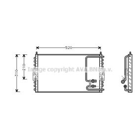 Comprar Condensador, aire acondicionado de AVA COOLING SYSTEMS PR5020 a bajo precio de 437,55 €