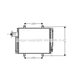 Achetez des Condenseur de clim de chez AVA COOLING SYSTEMS en ligne pour 19 I Cabriolet (D53) à prix modérés