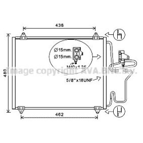 Compre Condensador de ar condicionado de AVA COOLING SYSTEMS online para SAFRANE II (B54_) a preços moderados
