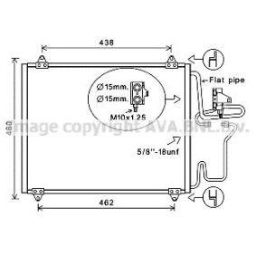 Compre Condensador de ar condicionado de AVA COOLING SYSTEMS online para SAFRANE II (B54_) a preços moderados