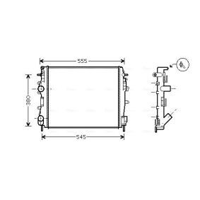 Comprar Radiador, refrigeración del motor de AVA COOLING SYSTEMS RTA2325 a bajo precio de 124,58 €