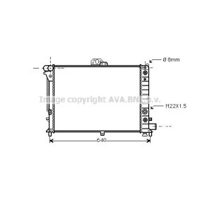 Compre Radiador de AVA COOLING SYSTEMS online para 9000 Fastback a precios moderados