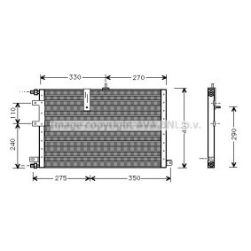 Acquista Condensatore climatizzatore da AVA COOLING SYSTEMS SB5033 a buon mercato per soli 115,92 €