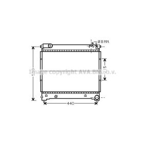 Compre Radiador de AVA COOLING SYSTEMS online para Samurai SUV Cabrio (SJ_) a preços moderados