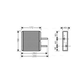Kjøp Varmeapparat register av AVA COOLING SYSTEMS SZ6080 til den lave prisen 4604,07 NOK