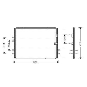 Compre Condensador de ar condicionado de AVA COOLING SYSTEMS online para Hiace III Minibus (_H1_) a preços moderados