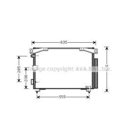 Compre Condensador, ar condicionado da AVA COOLING SYSTEMS TO5280 a um preço baixo por 120,58 €