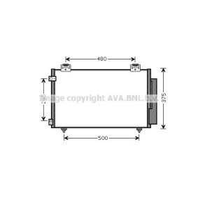Compre Condensador de ar condicionado de AVA COOLING SYSTEMS online para Matrix MPV (_E13_) a preços moderados