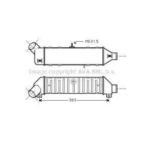 Achetez des Intercooler de chez AVA COOLING SYSTEMS en ligne pour Cordoba Berline (6K2) à prix modérés