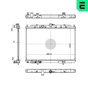 Kühler, Motorkühlung 673378 von ERA günstig für 344,22 € online kaufen