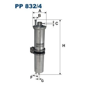 Acquista Filtro carburante da FILTRON PP832/4 a buon mercato per soli 76,62 €