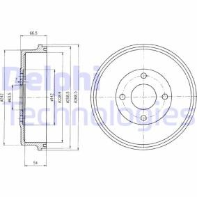 Achetez des Tambour de frein DELPHI BF314 à prix pour 35,29 €