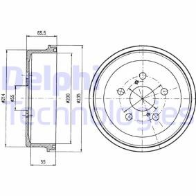 Achetez des Tambour de frein DELPHI BF341 à prix pour 29,00 €