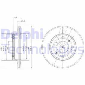 Acquista Dischi freno da DELPHI online per Bluebird Sedan (T72 , T12, U12) a prezzi moderati