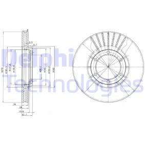 Osta Jarrulevy DELPHI:llä BG2751 edullisesti hintaan 99,97 €
