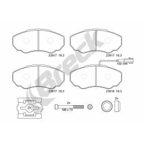 Achetez des Plaquettes de frein BRECK 23917 00 703 10 à prix pour 55,20 €