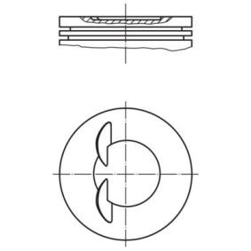 Compre Pistão de MAHLE ORIGINAL online para SL Coupé (C107) a preços moderados