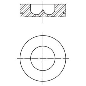 Compre Pistão de MAHLE ORIGINAL online para B Camião de plataforma/chassis a preços moderados