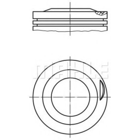 Acquista Pistone motore da MAHLE ORIGINAL 627 20 02 a buon mercato per soli 81,67 €