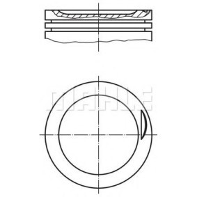 Acquista Pistone motore da MAHLE ORIGINAL 627 21 00 a buon mercato per soli 68,57 €