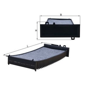 Innenraumfilter LA 381 von MAHLE ORIGINAL günstig für 6,76 € online kaufen