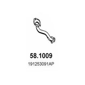 Compre Tubo de escape da ASSO 58.1009 a um preço baixo por 34,95 €