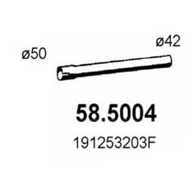 Compre Tubo de escape da ASSO 58.5004 a um preço baixo por 13,25 €