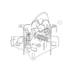 Comprar Cerradura del capó de motor de TOPRAN 109 793 a bajo precio de 25,23 €