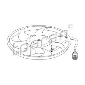 Acquista Ventola radiatore da TOPRAN 207 219 a buon mercato per soli 53,64 €